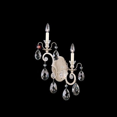 【SCHONBEK】アメリカ・クリスタルブラケット『RENAISSANCE』2灯(W360×Ｄ110×Ｈ570mm)