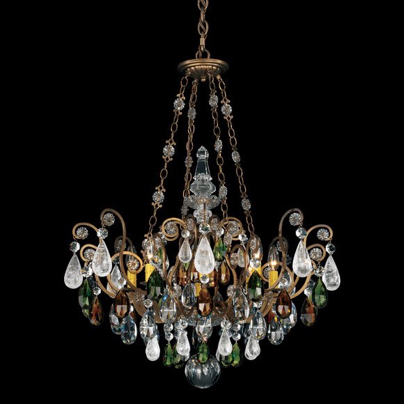 【SCHONBEK】アメリカ・ロッククリスタルシャンデリア『RENAISSANCE』8灯(W670×H890mm)