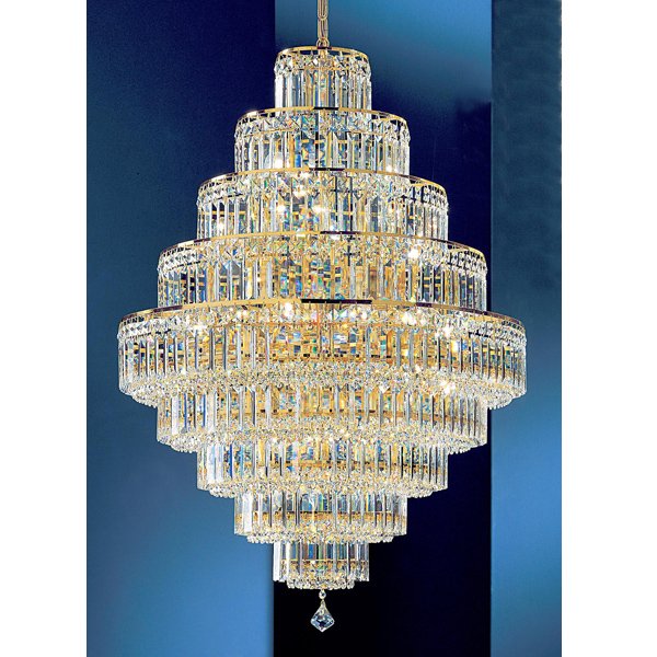 美品 EL JEWELL(エルジュエル)クリスタルアンティーク調シャンデリア シャンデリア EL JEWEL エルジュエル シャンデリア・デザイン照明販売