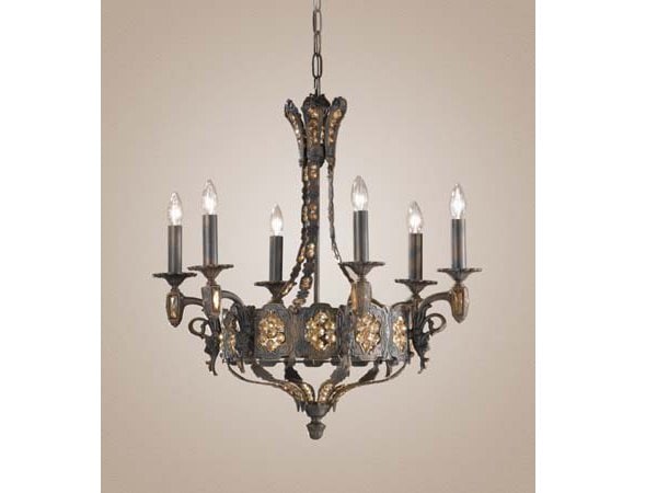 【CLT】アメリカ・クリスタルデザインシャンデリア『Castillo』9灯 ブロンズ(W710×H740mm)*