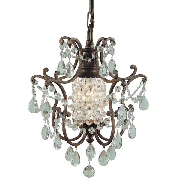 【GENERATION LIGHTING】アメリカ・FEISS Collectionクリスタルシャンデリア「Maison De Ville」1灯(W280×H362mm)