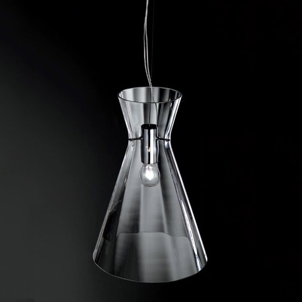 【DeMajo】 イタリア製 デザイン・ペンダントシャンデリア　1灯 （W280×H500mm）