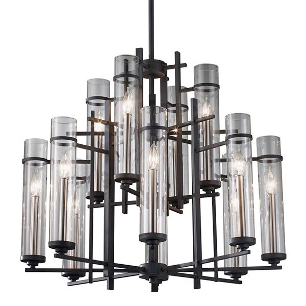 【GENERATION LIGHTING】アメリカ・FEISS Collection デザインシャンデリア「Ethan」12灯(W762×H676mm)