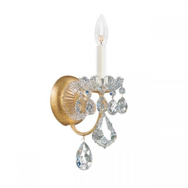 【SCHONBEK】アメリカ・クリスタルブラケット『NEW ORLEANS』1灯(W110×D150×H330mm)