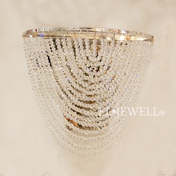 ラインブラケット 5灯 クローム(W260×D150×H240mm)