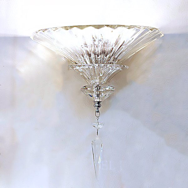 【2台在庫有！】【TSL】＜受注製作は3台から注文可＞ベネチアンブラケット 2灯 クリア（W290×D200×H300mm）