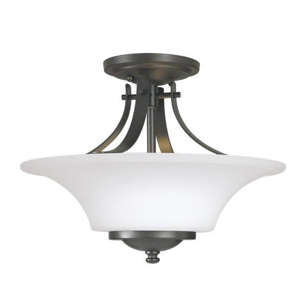 【GENERATION LIGHTING】アメリカ・Sea Gull Collection シーリングシャンデリア「Barrington」2灯(W381×H293mm)