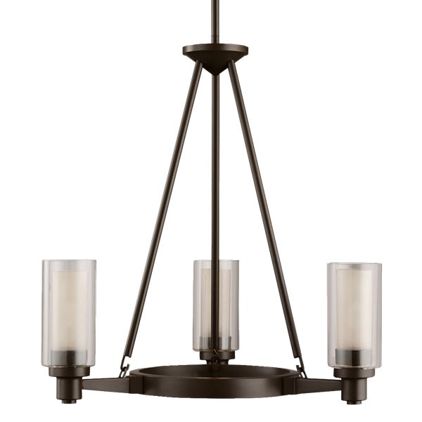 【KICHLER】アメリカ・キチラー社デザインシャンデリア 3灯(W560×H550mm)