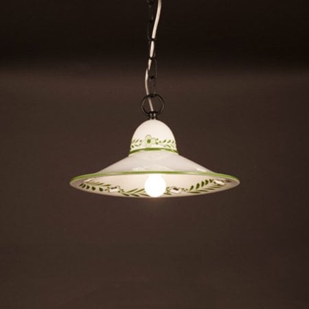 イタリア製シェードペンダントシャンデリア 1灯(W278×H178mm)