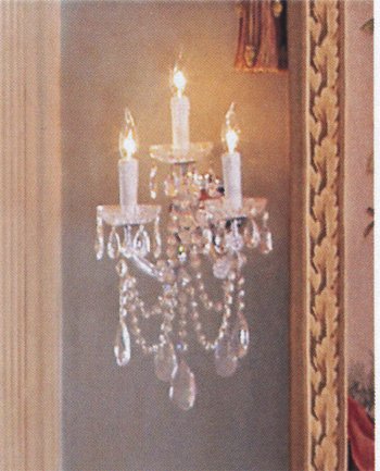 クリスタルブラケット 3灯(W255×D200×H560mm)