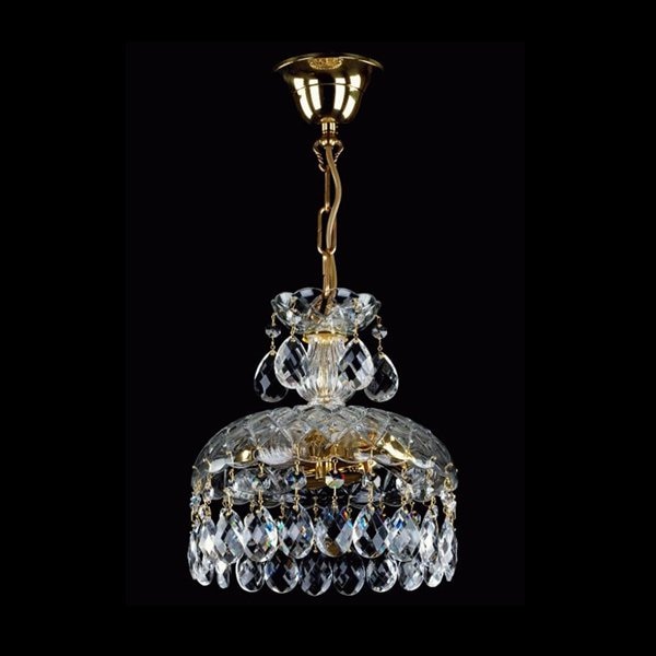 【ART GLASS】クリスタルペンダントシャンデリア「ELANED」3灯(W250×H230mm)