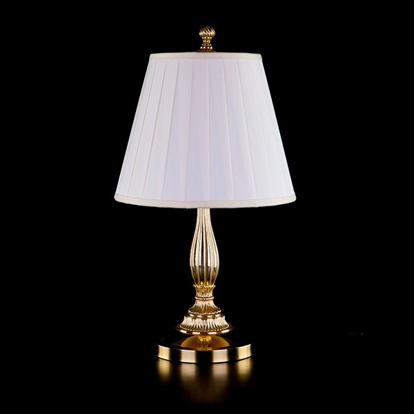 【ART GLASS】真鍮製シェードテーブルライト「TRACY」1灯(W250×H430mm)