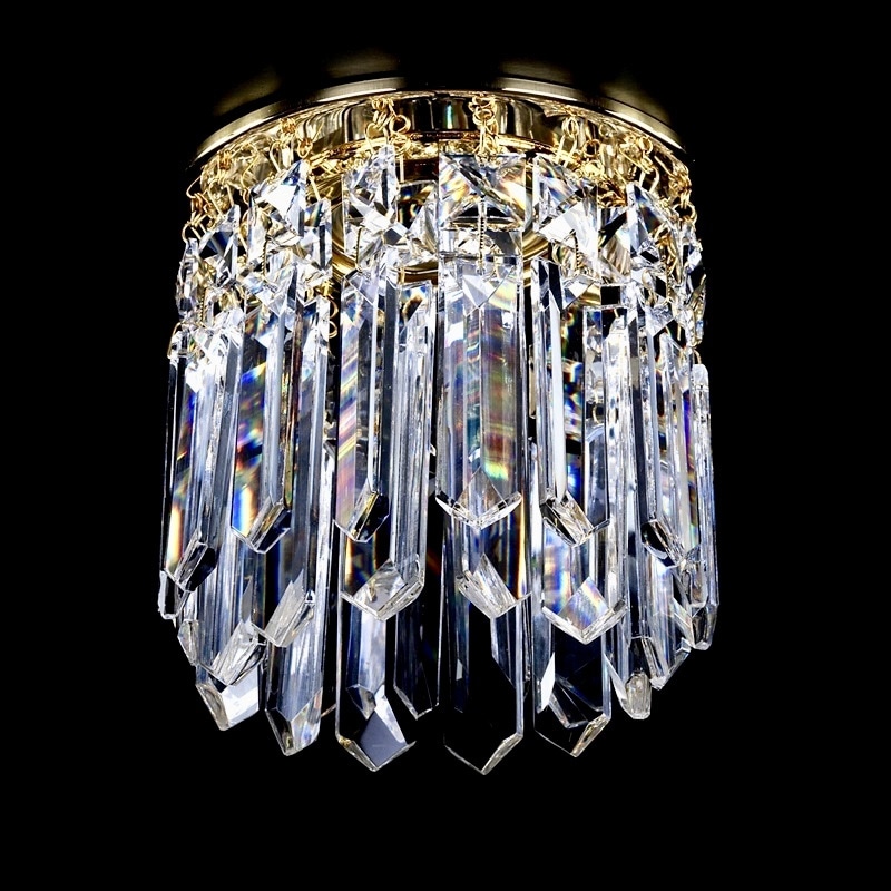 【ART GLASS】天井のダウンライトをキラキラに装飾♪ダウンライト用クリスタル「SPOT 13」(φ120×H110mm)