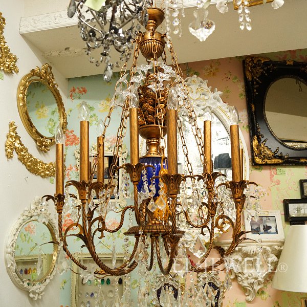 シャンデリア12灯アンティーク