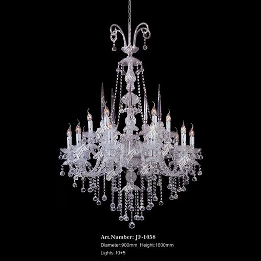 クリスタルボール シャンデリア 12灯 クリスタル/ボール球 シャンデリア - 埼玉 輸入家具 世界の