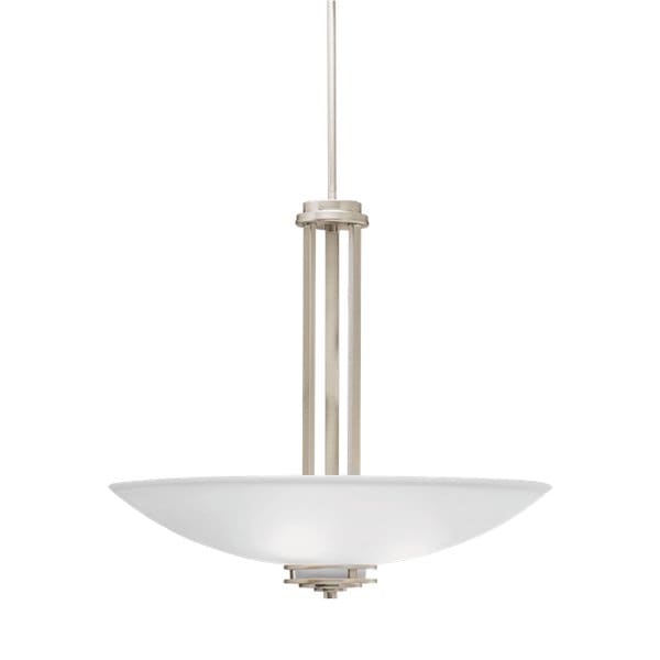 【KICHLER】アメリカ・キチラー社ガラスシェードシャンデリア 3灯(W610×H550mm)