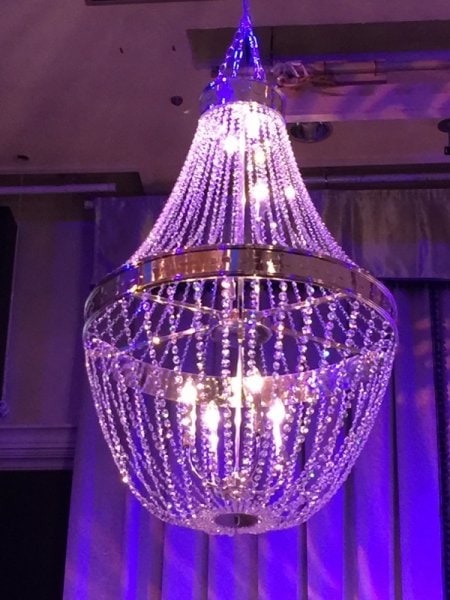 エンパイア型デザインシャンデリア 10灯(W900×H1500mm)