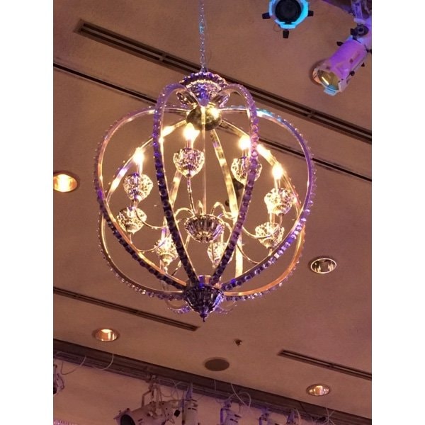 デザインシャンデリア 10灯(φ900×H1170mm)