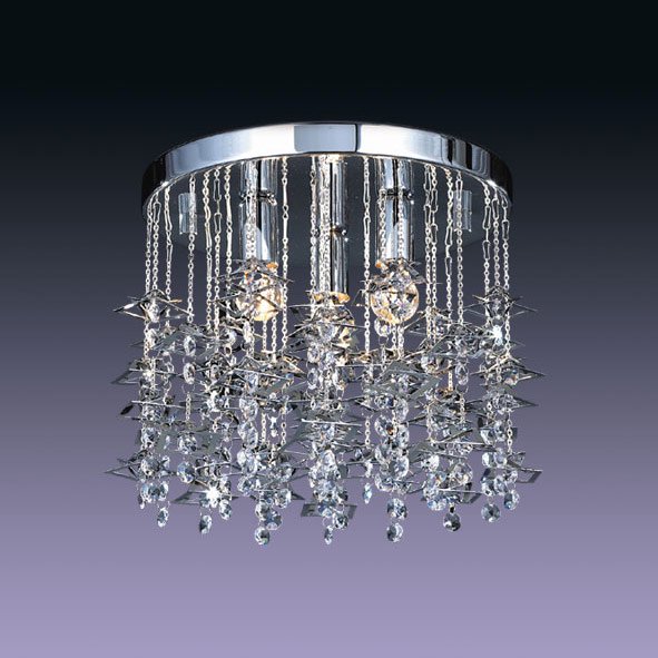 【５台から注文可】デザインシーリングシャンデリア 3灯(Φ310mm)