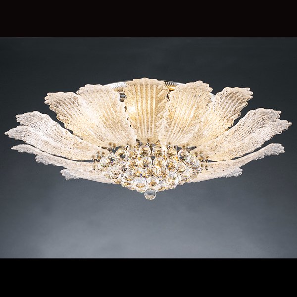 【ROOT】クリスタルシーリングシャンデリア 16灯(W1000×H300mm)