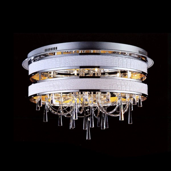 【LA LUCE】デザインクリスタルシーリングシャンデリア 18灯(W600×H380mm)※要お見積もり