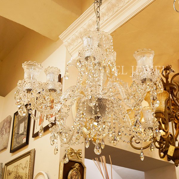 KEINT CRYSTAL シャンデリア 直径40cm高品質クリスタル