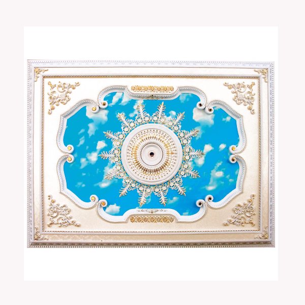 天井装飾メダリオン「パレモ」(W1800×D90×H2400mm)※要施工