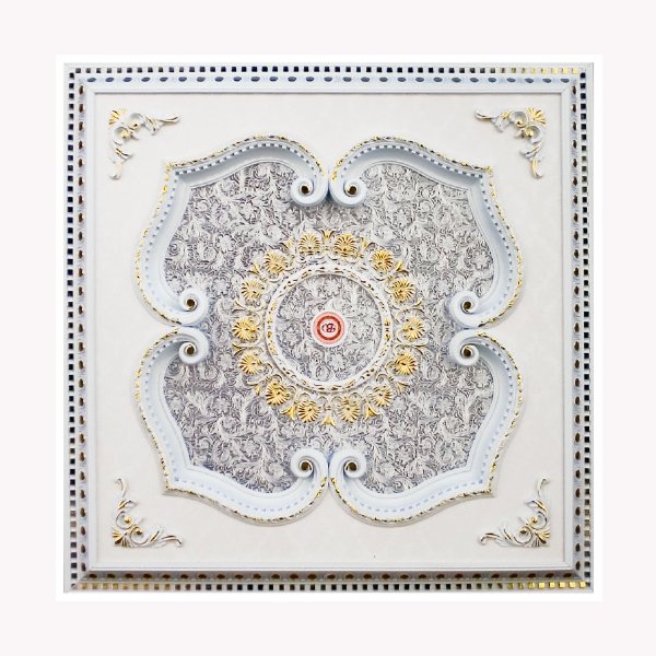 【次回入荷未定】天井装飾メダリオン「パレモ」(1000×1000mm)※要施工