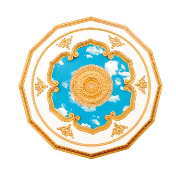 天井装飾メダリオン「パレモ」(Φ2100×D90mm)※要施工