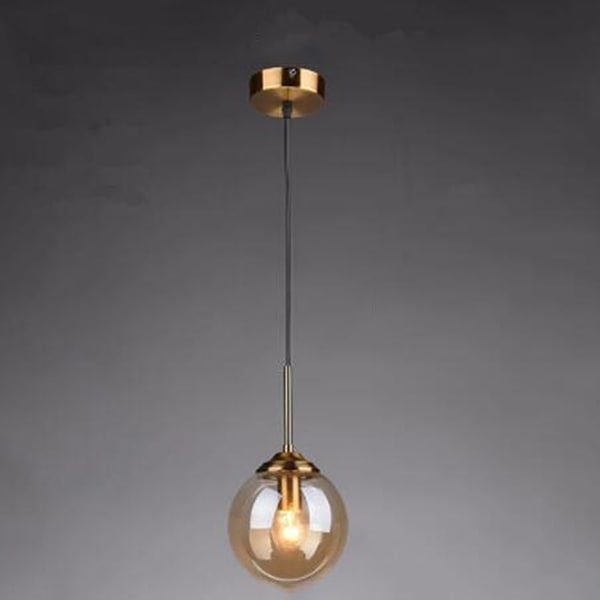 【リーズナブル】インテリア照明 北欧スタイル ガラスボールシェード 1灯（Ｗ150ｍｍ）