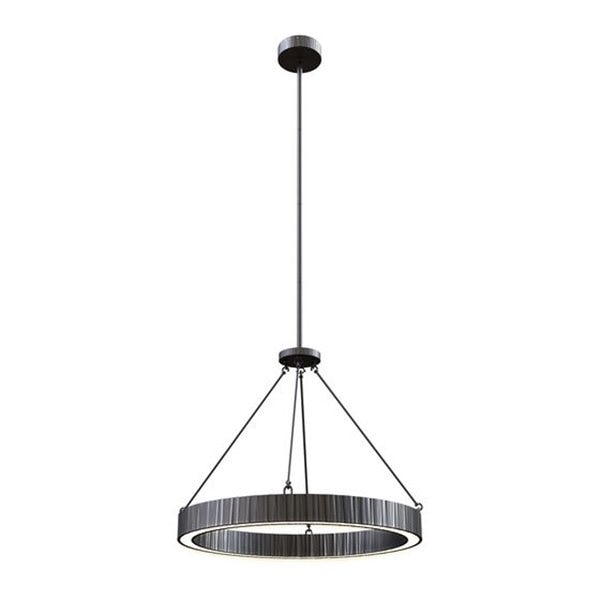 【Alora】アメリカ・Kensington デザイン照明 フープ型 ペンダントライト ブロンズ（Φ762×H642mm）