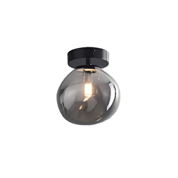 【法人様・店舗様限定】モダン照明　LEDシーリングライト　ブラック／ゴールド（D145×H170mm）