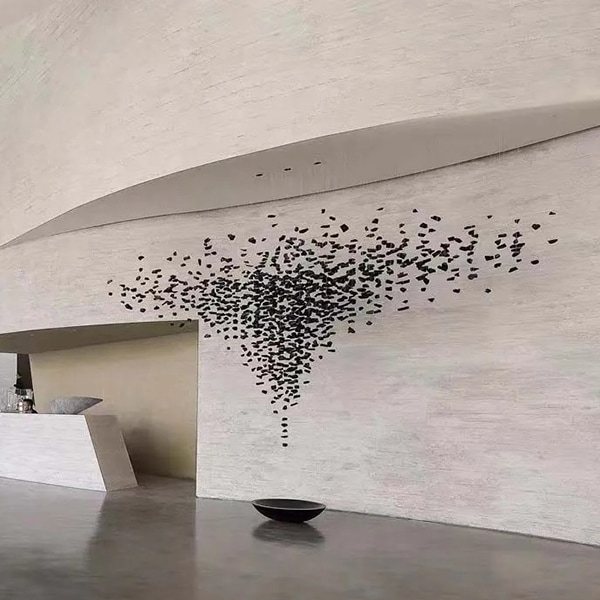 モダン照明 クリスタルシャンデリア ブラック（W4700×H1500mｍ）