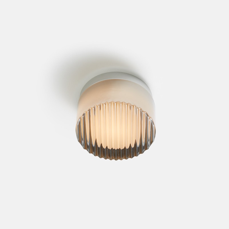 【RBW】アメリカ デザインシーリングライト「Crisp Flush Mount」(φ134×H82mm)
