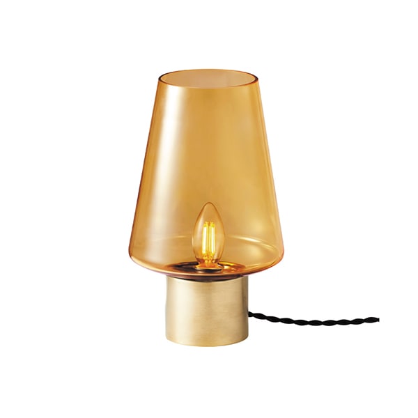 エディフィスデスクランプ S「Edifice-desk lamp」アンバー／クリア