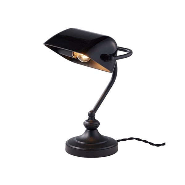 バンカーズランプランプ S「Bankers lamp S」ブラック／クリアグレー