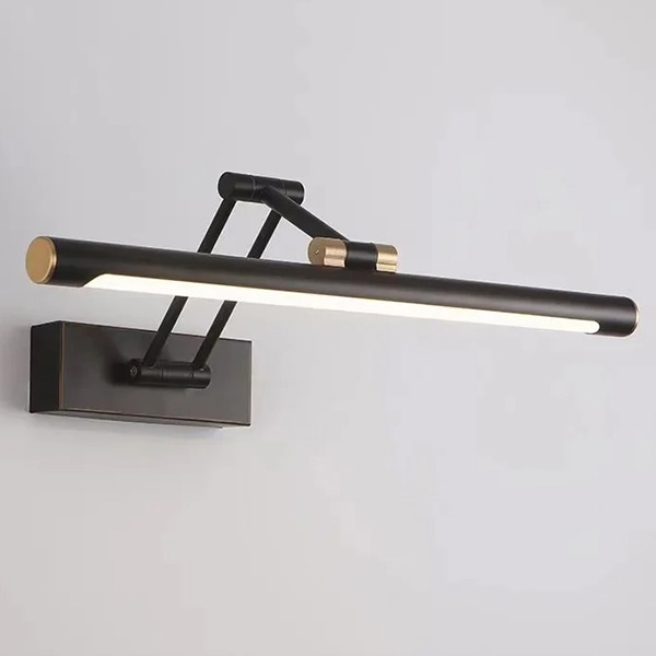 【法人様・店舗様限定】デザイン照明 モダン LEDウォールライト ブラック（W430／570／730mm）