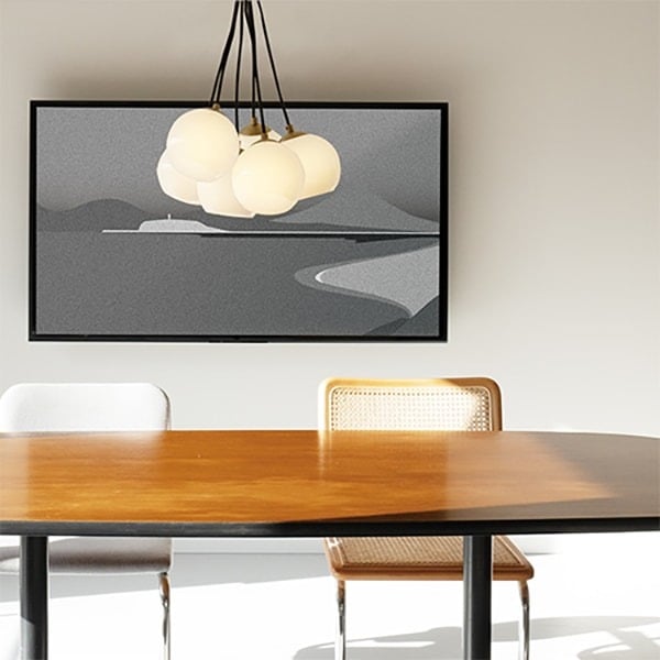 【HERMOSA】サンマルコ 6 ペンダントランプ 6灯「SAN MARCO 6」（W600×H840mm）