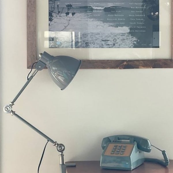【HERMOSA】インダストリー デスクランプ 1灯「INDUSTRY DESK LAMP」全3色（W155×H170mm）