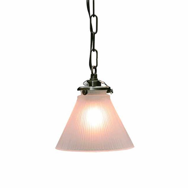 【LAMPS】ガラスシェード ペンダントランプ 1灯（W155×H655mm）