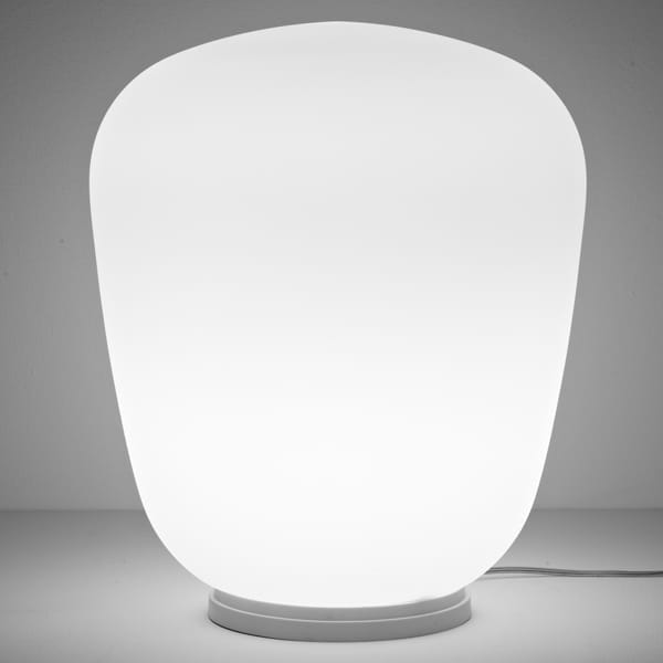 【Fabbian】イタリア デザイン照明 テーブルライト「LUMI BAKA」集積LED ホワイト（W330×H400mm）