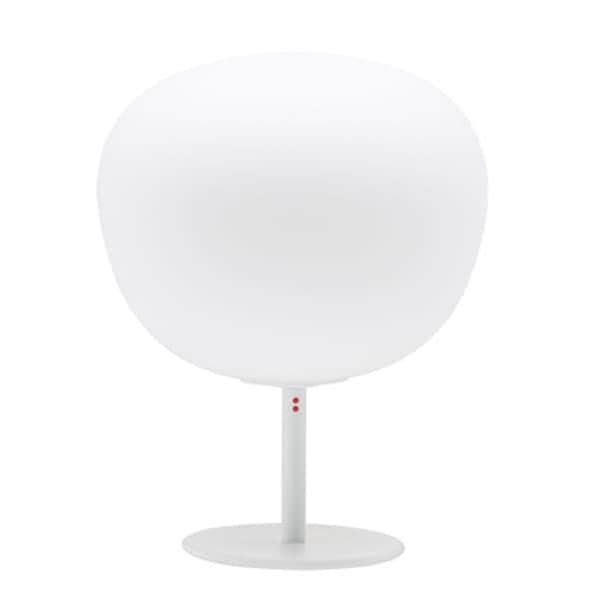 【Fabbian】イタリア デザイン照明 テーブルライト「LUMI MOCHI」1灯 ホワイト（W200×H260mm）