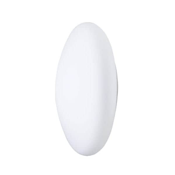 【Fabbian】イタリア デザイン照明 ウォール／シーリングライト「LUMI WHITE」ホワイト　1灯 E26 （Φ300×D140mm）