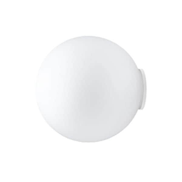 【Fabbian】イタリア デザイン照明 ウォール／シーリングライト「LUMI SFERA」ホワイト　1灯 G9 （Φ140×D150mm）