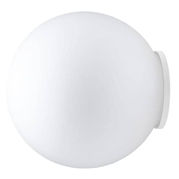 【Fabbian】イタリア デザイン照明 ウォール／シーリングライト「LUMI SFERA」ホワイト　集積LED （Φ350×D350mm）
