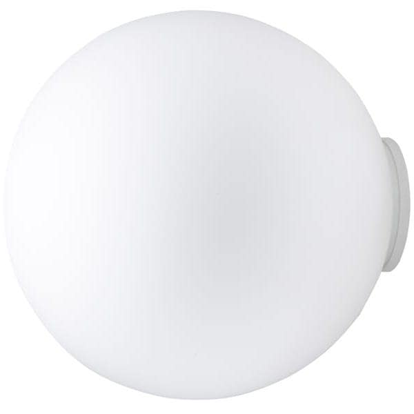 【Fabbian】イタリア デザイン照明 ウォール／シーリングライト「LUMI SFERA」ホワイト　集積LED （Φ400×D405mm）