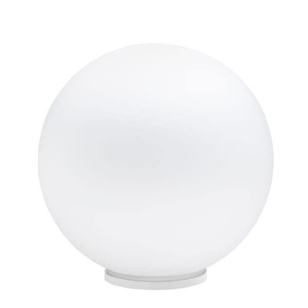 【Fabbian】イタリア デザイン照明 テーブルライト「LUMI SFERA」1灯 ホワイト（Φ200×H210mm）