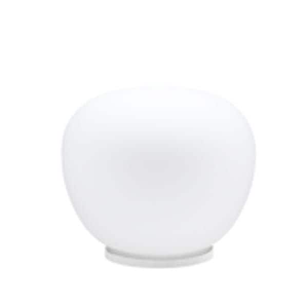 【Fabbian】イタリア デザイン照明 テーブルライト「LUMI MOCHI」1灯 ホワイト（Φ120×H110mm）