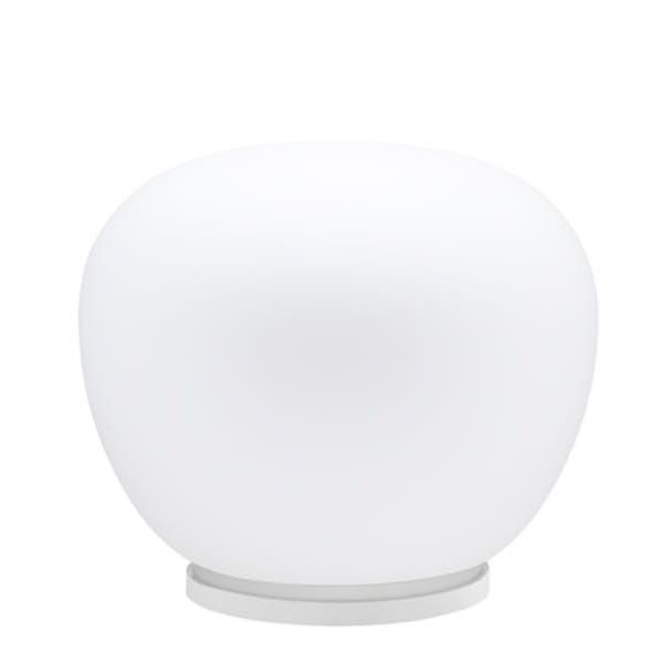【Fabbian】イタリア デザイン照明 テーブルライト「LUMI MOCHI」1灯 E26 ホワイト（Φ380×H340mm）