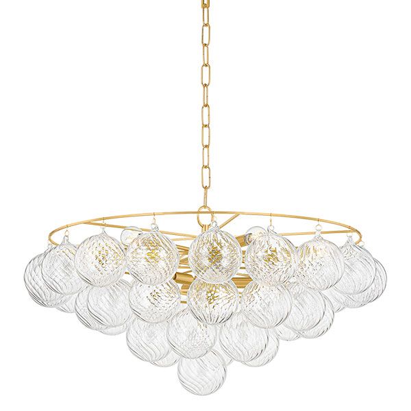 MITZI】アメリカ・デザイン照明 バブルシャンデリア 「Mimi」 ゴールド